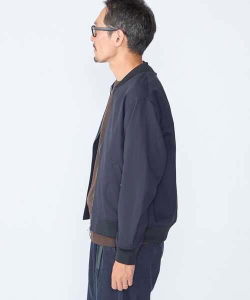 SHIPS（シップス） ブルゾン アウター ストレッチ ミリタリー ブルゾン