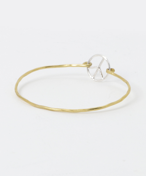 ANIKULAPO ブレスレット : peace bangle / アニクラポ ピース バングル