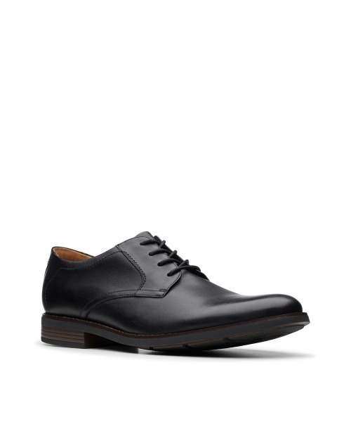 ビジネスシューズ Becken Lace (ブラックレザー)UK8 1/2 Clarks（クラークス） ビジネスシューズ Becken Lace / ベッケンレース