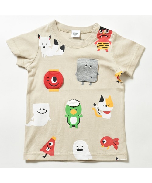 Tシャツ Tシャツ チークルーム 妖怪総柄ｔシャツ Zozotown Paypayモール店 通販 Paypayモール