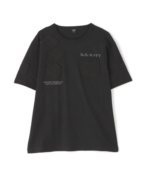 AVIREX tシャツ 「WEB＆DEPOT限定」トップガン ワッペン Tシャツ