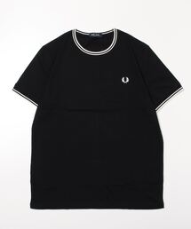 FRED PERRY tシャツ TWIN TIPPED T-SHIRT M1588 102_BLACK