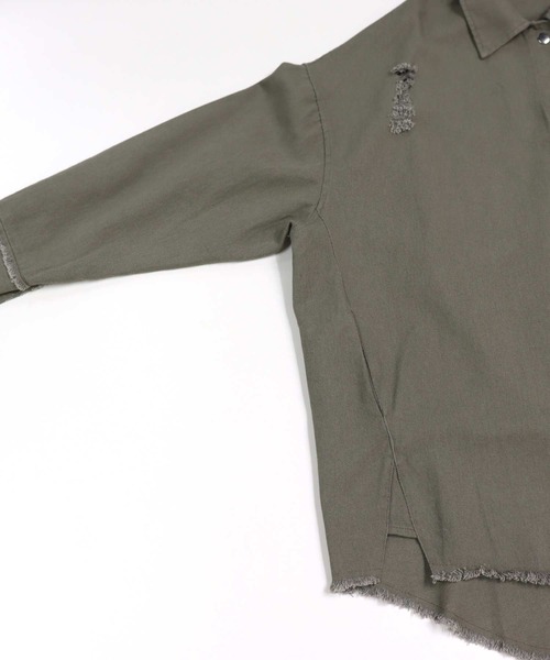 ブラウス シャツ BIGシルエットチュニックシャツ レディース SHISKY ブラウス シャツ BIGシルエットチュニックシャツ