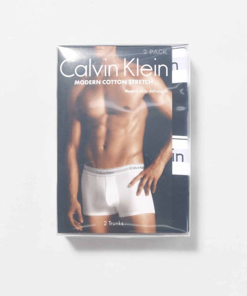 カルバンクライン　2個入り Calvin Klein（カルバン・クライン） ボクサーパンツ Trunk 2pk