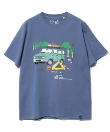 ゴースローキャラバン NISSAN×go slow caravan 日産 ニッサン ラシーン Tシャツ 半袖 メンズ レディース 391945 go slow caravan ゴースローローキャラバン NISSAN×go 日産