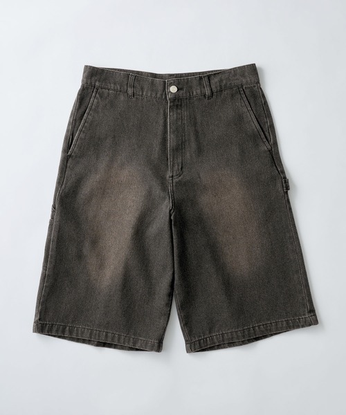 MONO-MART（モノマート） パンツ 「retock's」ロゴ刺繍ペインター