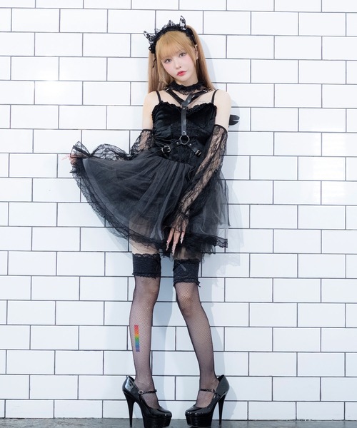 Tika（ティカ） コスプレ コスプレ かわいい デビル 悪魔 羽 ブラック