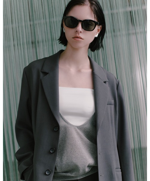 d.i.a.ベアトップ サテンベアトップ(トップス)｜トップス｜MIESROHE（ミースロエ