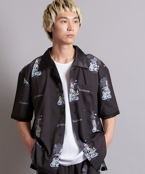JACKROSE シャツ JE-ALOHA SET UP メンズ レディース : ZOZOTOWN Yahoo 