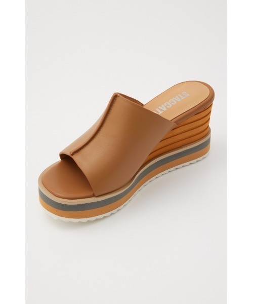 STACCATO サンダル ロワールステップウェッジヒールミュール