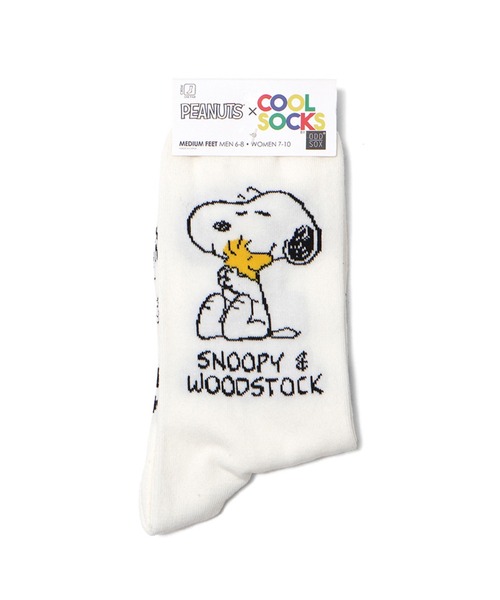 ODD SOX 靴下 WOMEN'S SNOOPY ＆ WOODSTOCK レディース メンズ