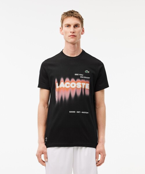 LACOSTE（ラコステ） tシャツ 吸水速乾「ダニール・メドベージェフ 