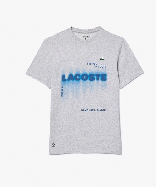 LACOSTE（ラコステ） tシャツ 吸水速乾「ダニール・メドベージェフ 
