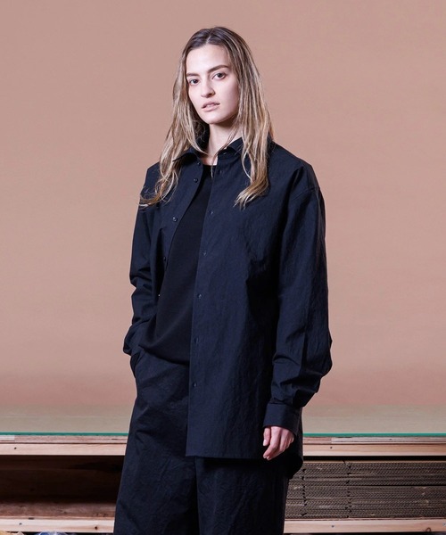 VOAAOV（ヴォアーブ） シャツ SUN DRYING DOWN PROOF COTTON Oversize