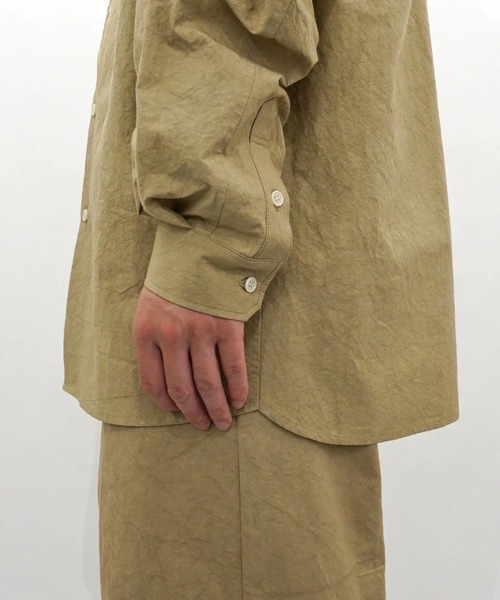 VOAAOV（ヴォアーブ） シャツ SUN DRYING DOWN PROOF COTTON Oversize 