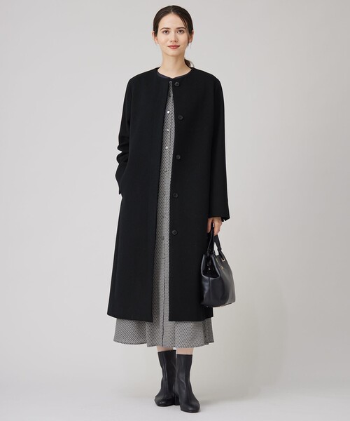 自由区（ジユウク） ワンピース ジオメトリックハートプリント