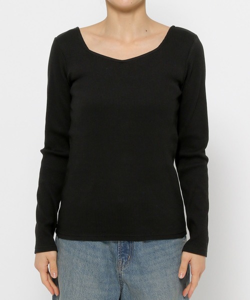 かす様 LOWRYS FARM（ローリーズファーム） tシャツ 2WAYリブタイトロング