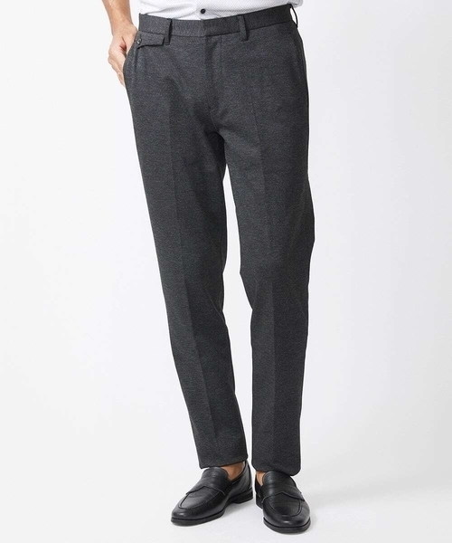 ミッシェルクランオム（MICHEL  HOMME）/ウール調ストレッチスラックスパンツ セットアップ MICHEL KLEIN HOMME（ミッシェルクラン オム） スラックス ウール調