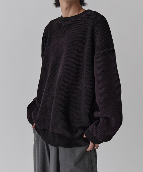 Lui's（ルイス） セーター ニット 片畦グランジニット メンズ