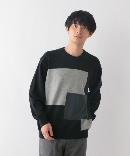 Theory luxe 20ss 切替プルオーバーニット ニット切り替えプルオーバー - ファッション通販ならセシール(cecile)