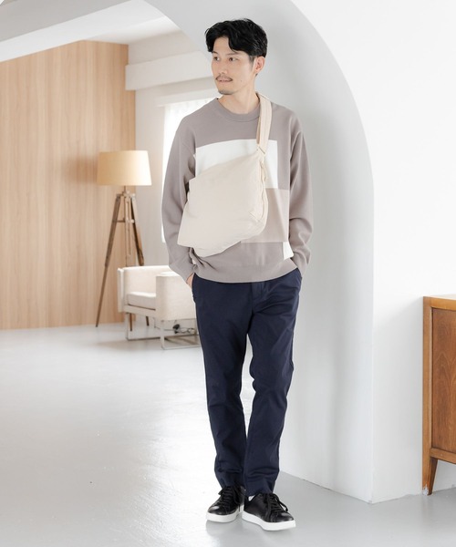 ぽふ GLOBAL WORK（グローバルワーク） セーター ニット メルティ切り替え