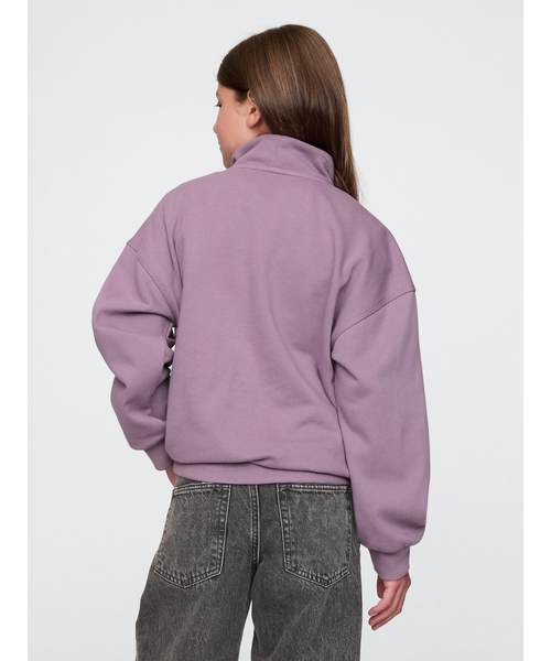 GAP トレーナー ヴィンテージソフト GAPロゴ 1/4ジップアップ