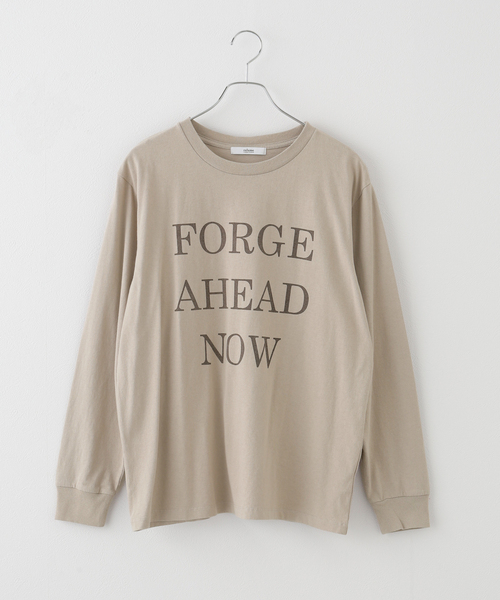 tシャツ FORGEロゴロングスリーブTEE レディース