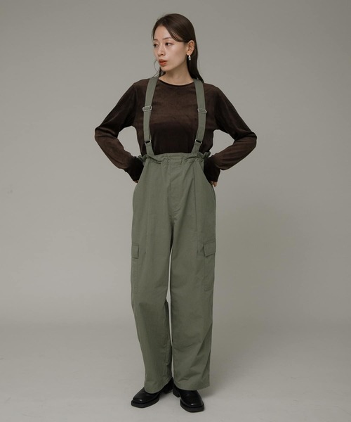 月末セールモーターサイクルオーバーパンツサスペンダー付きオーバーオール URBAN RESEARCH Sonny Label サロペット オーバーオール