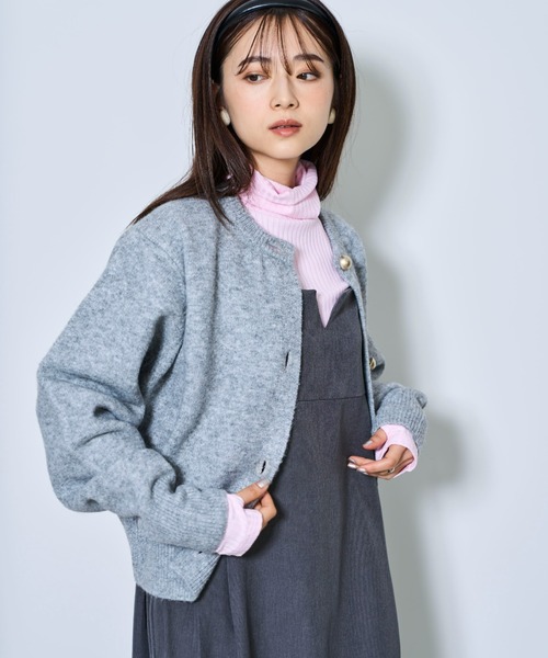 tarin arin ニット セーター 「150cm前後の小柄さんサイズ」金ボタン