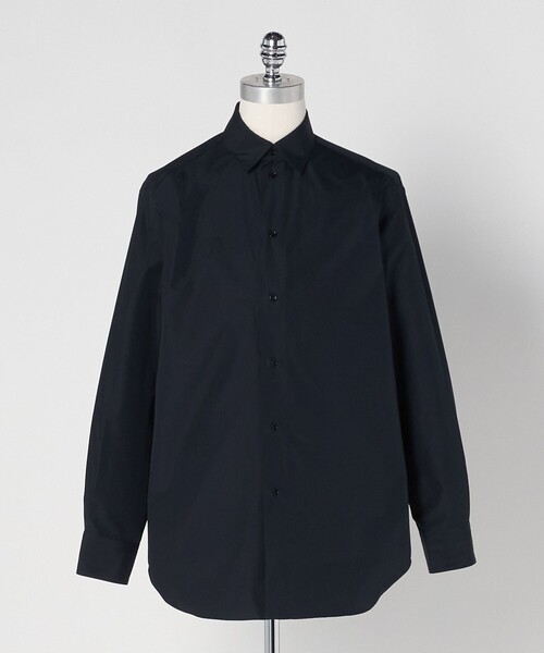 新品未使用 LOEFF(ロエフ)コットンブロード レギュラーシャツ ルーズfit LOEFF（ロエフ） シャツ 「LOEFF」コットン ブロード レギュラー