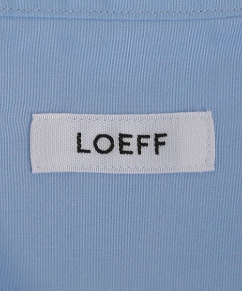 新品未使用　ロエフコットンブロードシャツ LOEFF（ロエフ） シャツ 「LOEFF」コットン ブロード レギュラー