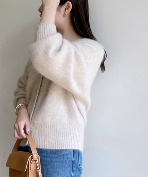 Whim Gazette（ウィム ガゼット） ニットカーディガン FREE ピンク