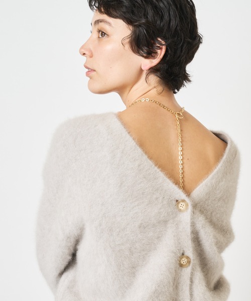 Whim Gazette（ウィム ガゼット） ニットカーディガン FREE ピンク