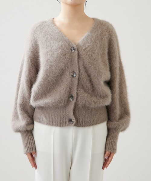 Whim Gazette（ウィム ガゼット） ニットカーディガン FREE ピンク