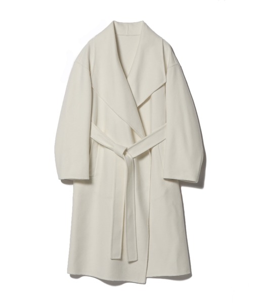 【ESTNATION】　ステンカラーコート　ベージュアイボリー　【美品】 ESTNATION（エストネーション） ステンカラーコート 36 ベージュ