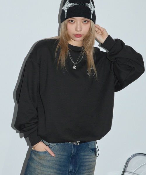 Anchor Smith トレーナー スウェット サークルロゴ刺繍ドロー