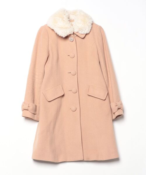 LAISSE PASSE（レッセパッセ） ビジューステンカラーコート 38 