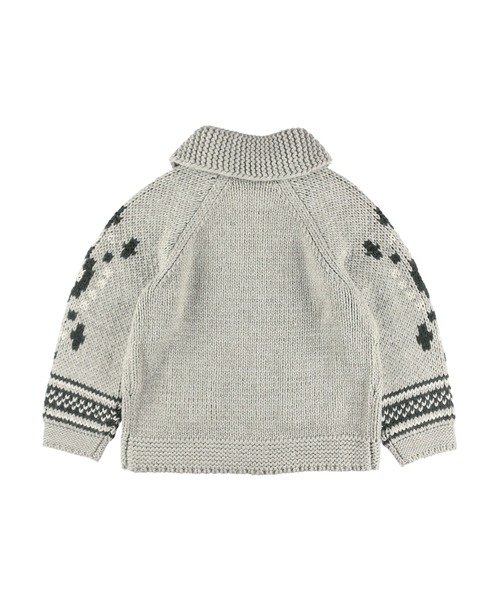 「ALEXIA STAM」 ニットカーディガン FREE アイボリー レディース_画像3