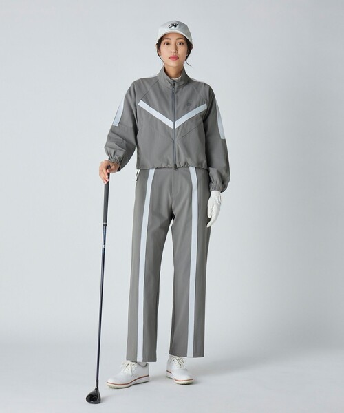 【ユナイテッドアローズゴルフ】新品タグ付 ストレッチパンツ セット レディース UNITED ARROWS GOLF パンツ ウィメンズ 360° ライン ワイド