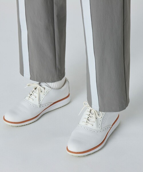【23年モデル】UNITED ARROWS GOLF ストレッチロングパンツ 白 23年モデル】UNITED ARROWS GOLF ストレッチロングパンツ 白 ゴルフ