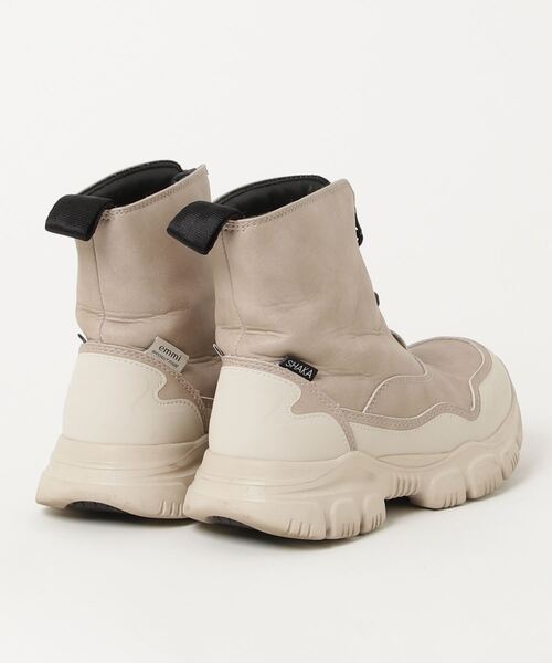 「SHAKA」 ショートブーツ「emmiコラボ」 22cm ベージュ レディース_画像2