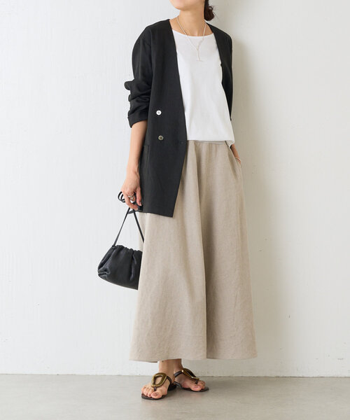 BEARDSLEY スカート リネンフレアースカート : ZOZOTOWN Yahoo