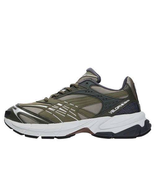 スニーカー PUMA VELOPHASIS METAL NYLON 398261-01 メンズ