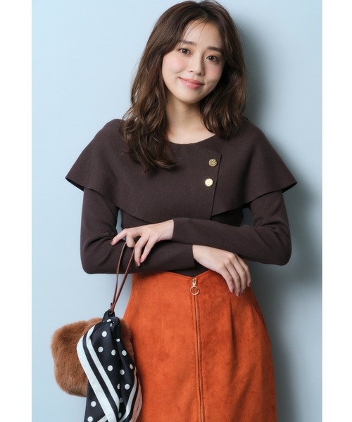 ★ジャスグリッティー★新品　ボリュームスリーブニット　2 JUSGLITTY（ジャスグリッティー）の「ボリュームスリーブニット