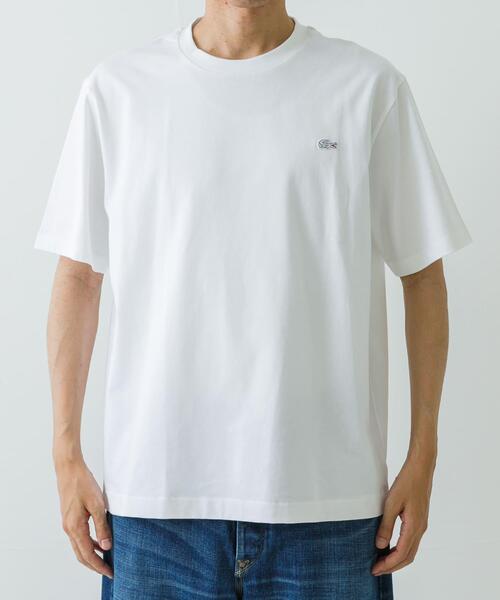 LACOSTE（ラコステ） tシャツ アウトラインクロッククルーネックT