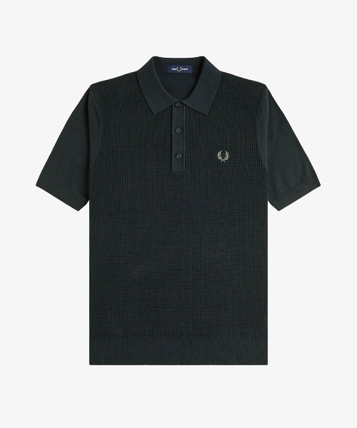 ミ*ナ様 FRED PERRYポロシャツ/Rib Stitch Knitted FRED PERRY（フレッドペリー）の「Rib Stitch Knitted Shirt