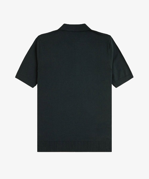 FRED PERRY（フレッドペリー） ポロシャツ 半袖 Waffle Stitch Knitted
