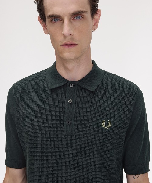 ミ*ナ様 FRED PERRYポロシャツ/Rib Stitch Knitted ミ*ナ様 FRED PERRYポロシャツ/Rib Stitch Knitted - メルカリ