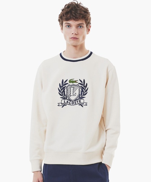 LACOSTE（ラコステ） トレーナー スウェット 裏パイル ハンドステッチ