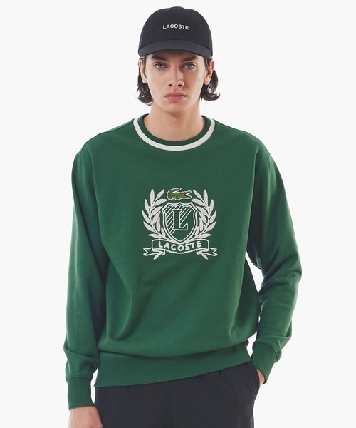 LACOSTE（ラコステ） トレーナー スウェット 裏パイル ハンドステッチ